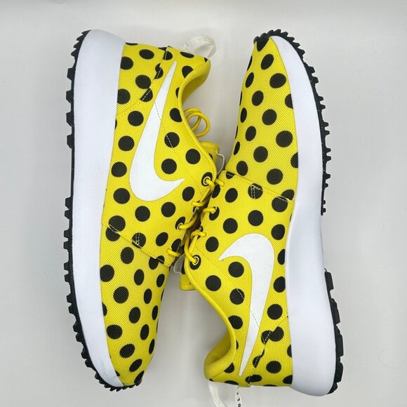 Men's Nike Roshe Golf Next Nature Golf Shoes Polka Dot Yellow Sz 13  FD2599-700 - Picture 7 of 8